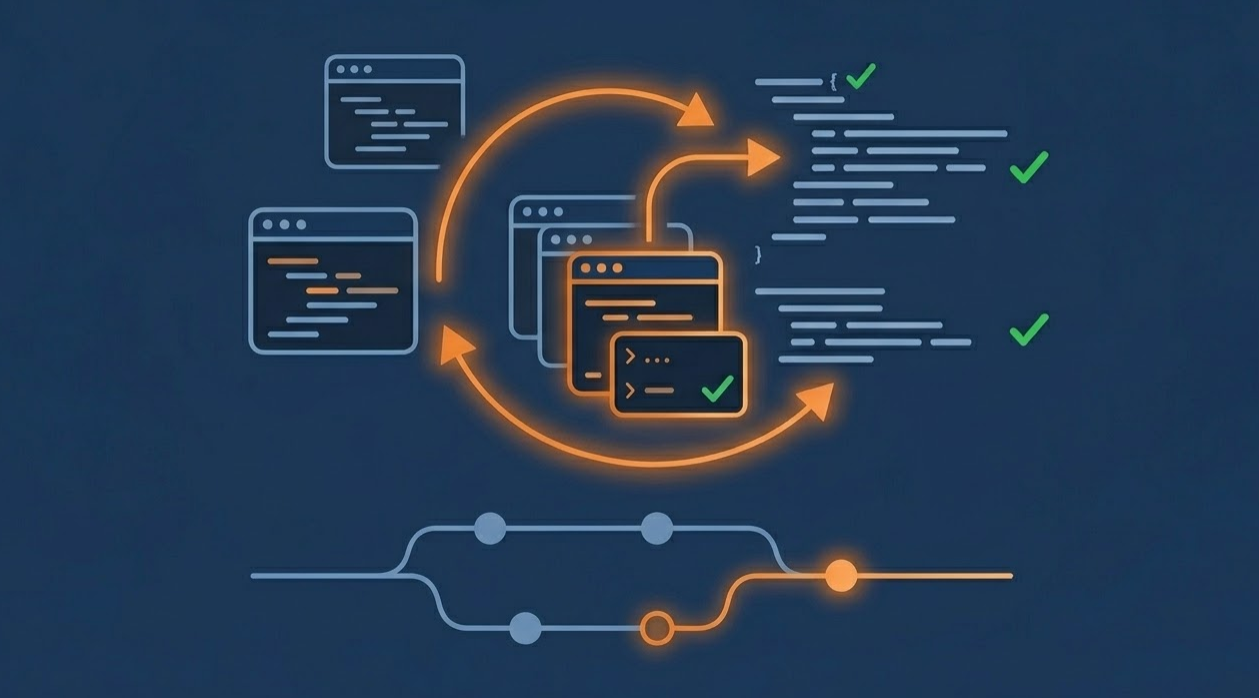 Titelbild zu Teil 5: Claude Code im Projektalltag: Patterns für komplexe Aufgaben