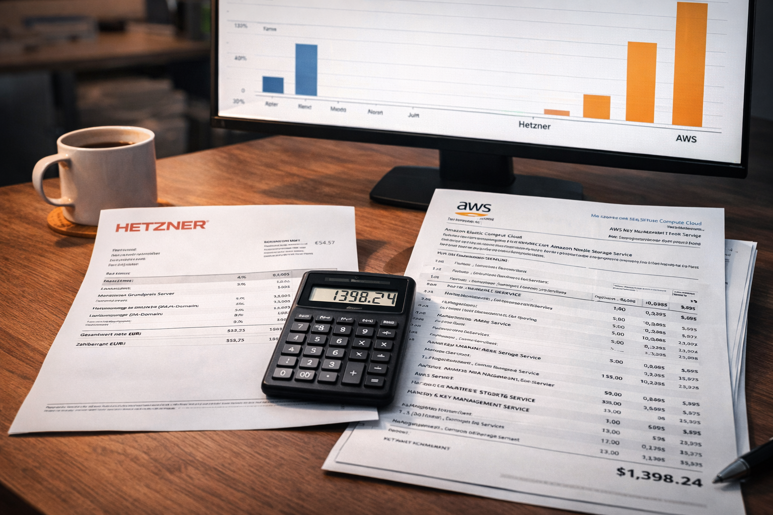 Titelbild zu Teil 4: Hetzner oder AWS: Was Container-Cluster wirklich kosten
